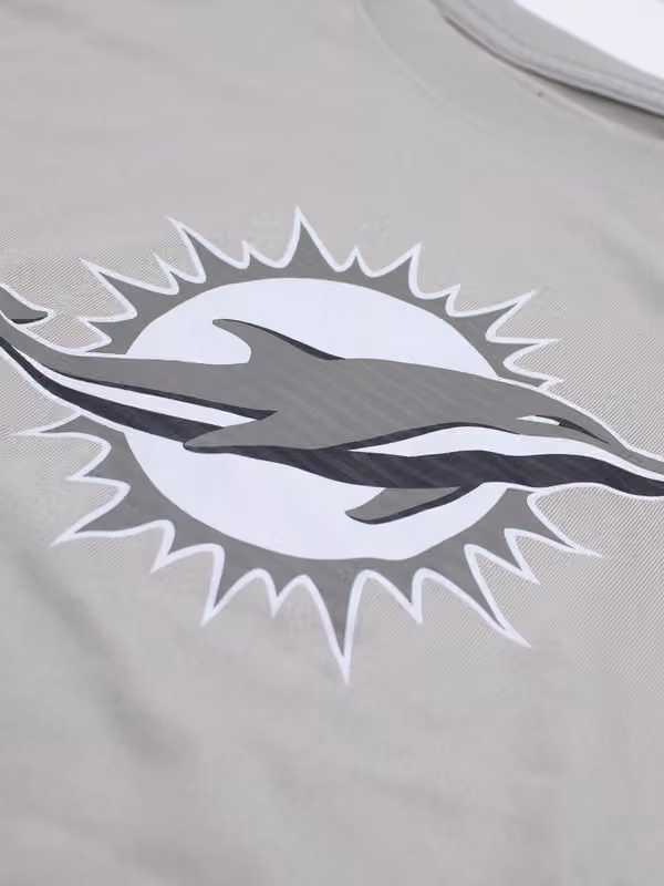 Miami Dolphins 2026 NFL Sideline Lead The Charge Legend T-Shirt Gray view 4