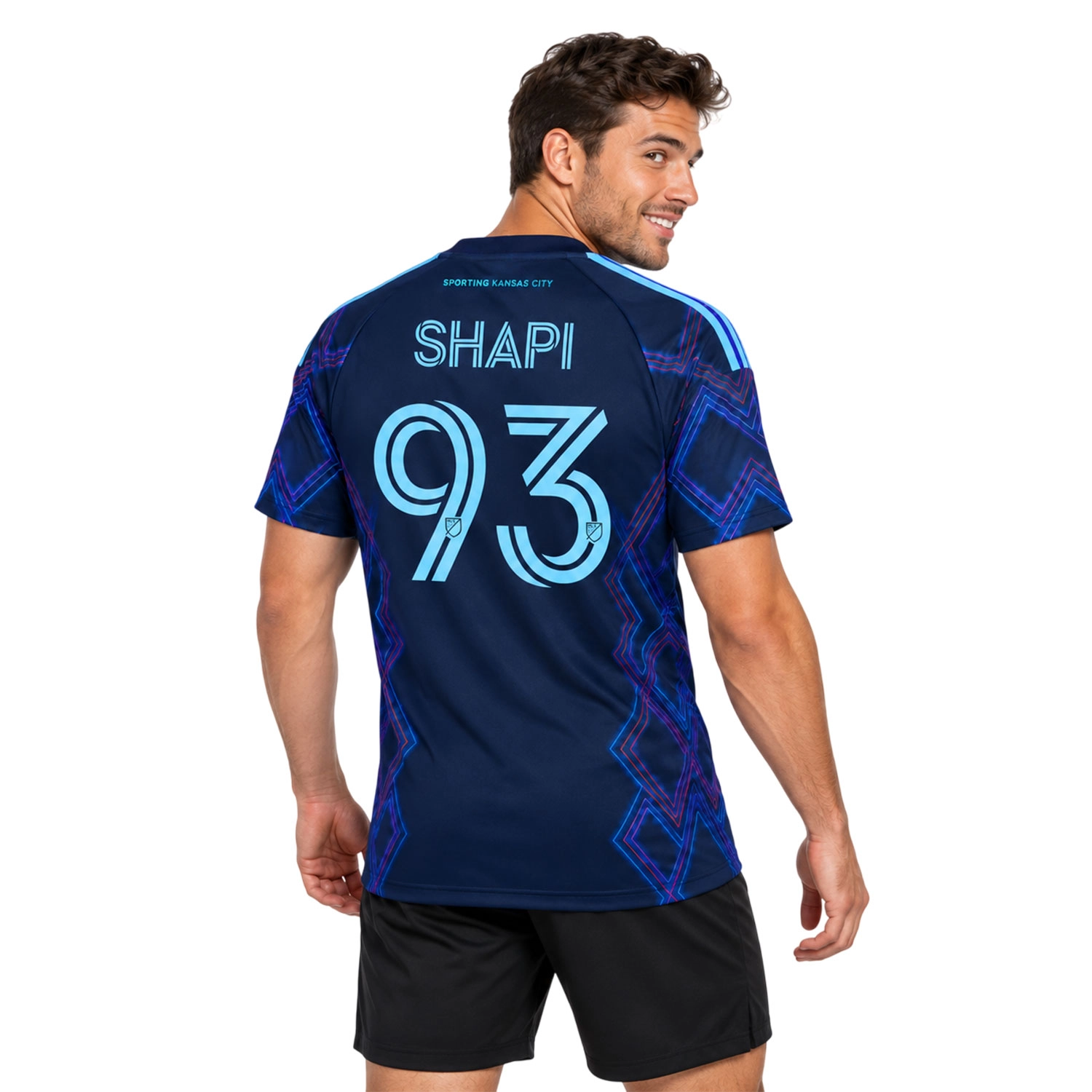 Shapi Suleymanov Sporting KC Jersey 2026 Dynamic Navy