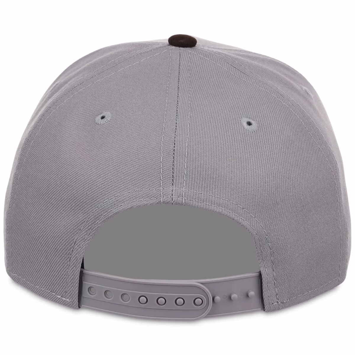 San Diego Padres MLB Gray OTC FASHION CORE New Era 9FORTY A-Frame detail view