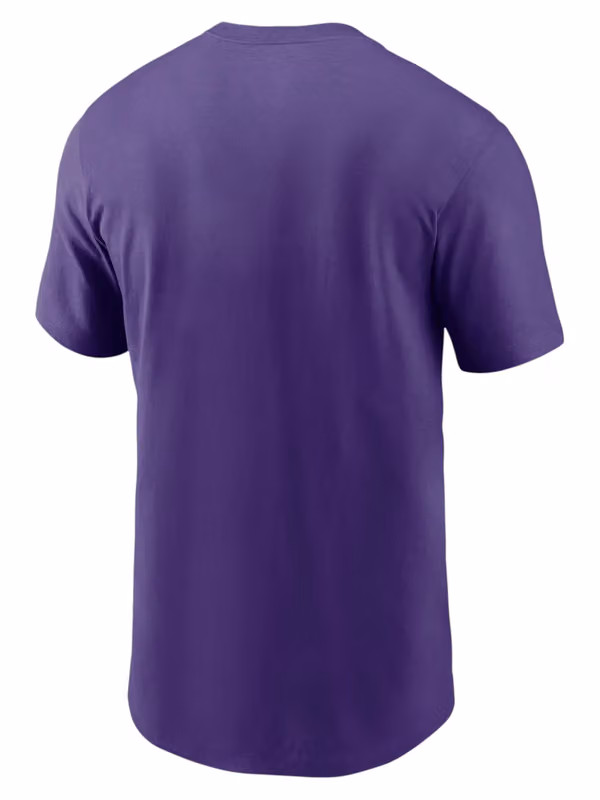 Minnesota Vikings 2026 NFL Sideline Team Issue Dri-Fit T-Shirt Purple view 2