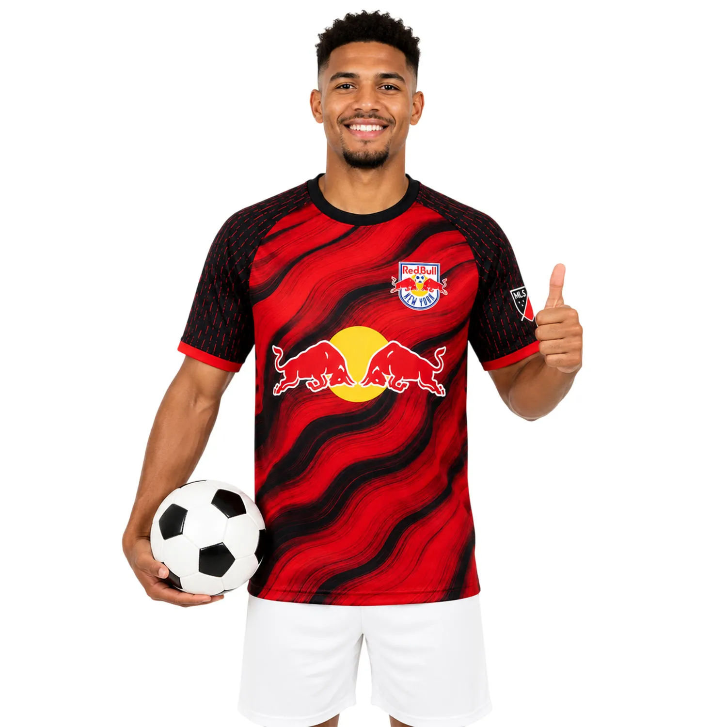 Red Bulls Custom Soccer Jersey – Epic Fan Kit