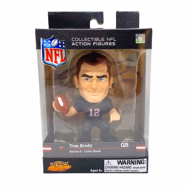 Tom Brady Tampa Bay Buccaneers Big Shot Ballers NFL Figure view 2