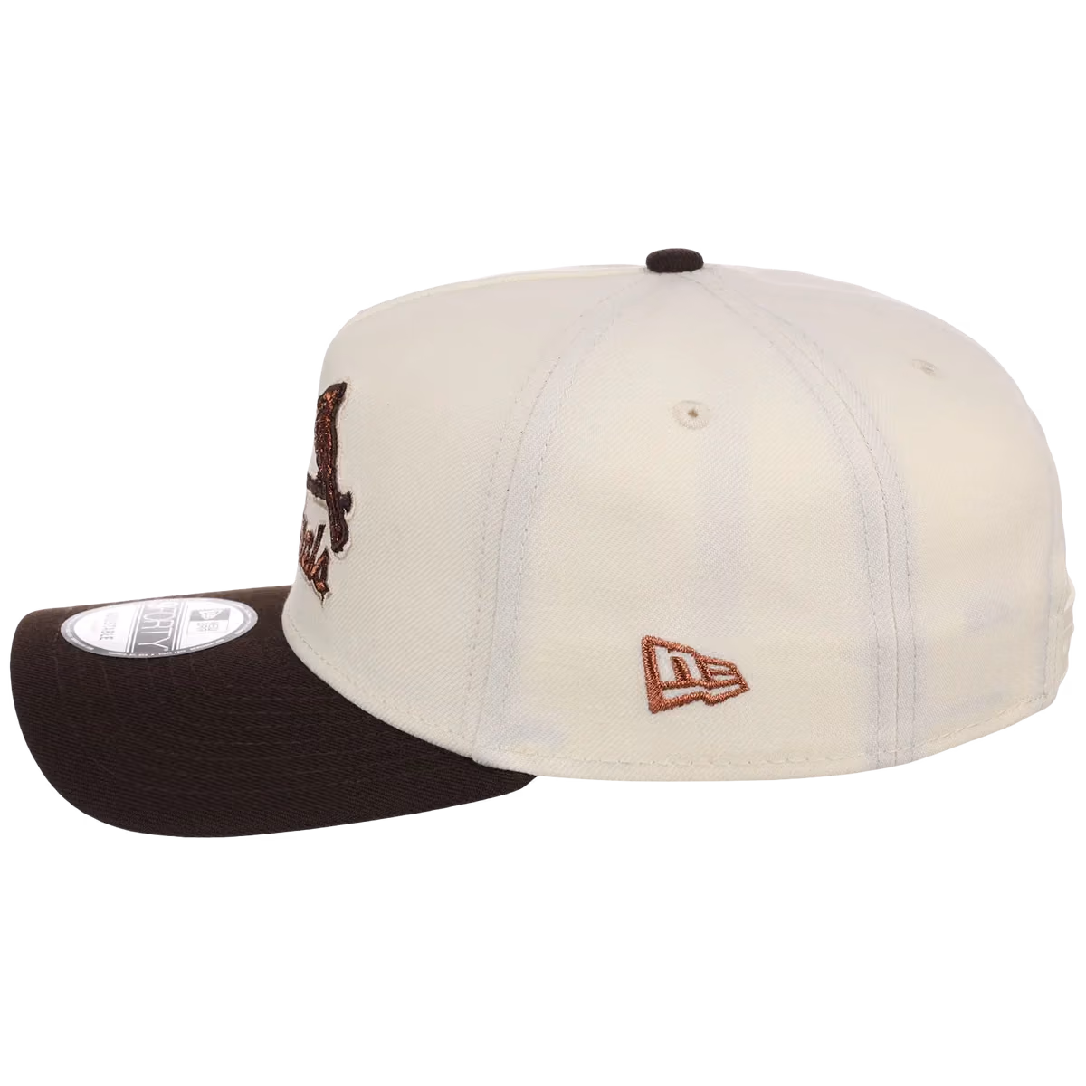 St. Louis Cardinals MLB Walnut Reserve New Era 9FORTY A-Frame detail view