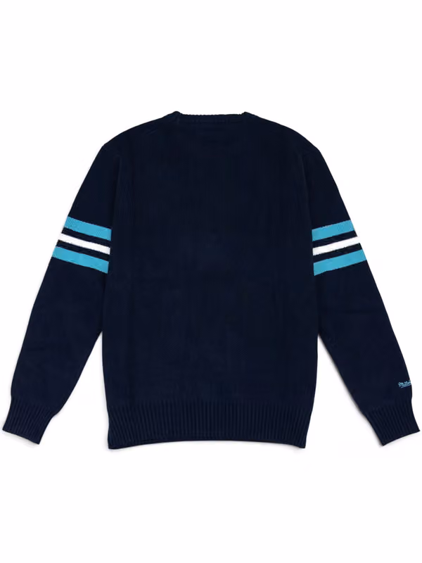 Seattle Kraken NHL Head Coach Sweater Navy view 3