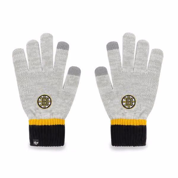 Boston Bruins '47 Deep Zone NHL Gloves view 1