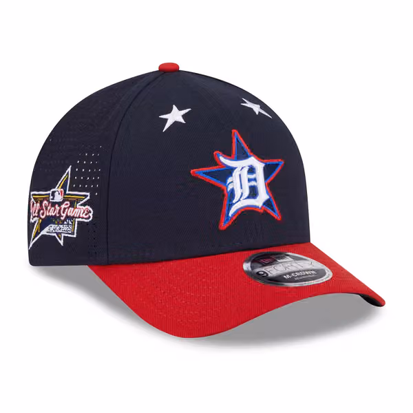 Detroit Tigers Authentic 2025 MLB All-Star Game New Era 9FORTY M-Crown Snapback Cap product photo