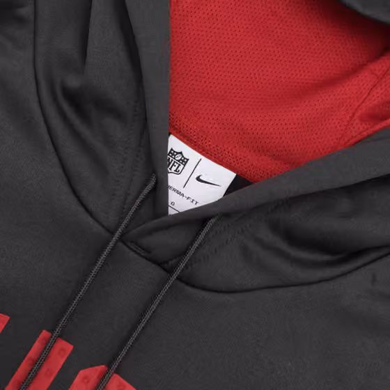 Tampa Bay Buccaneers 2022 NFL On-Field Sideline Nike Therma-FIT Hoodie view 4