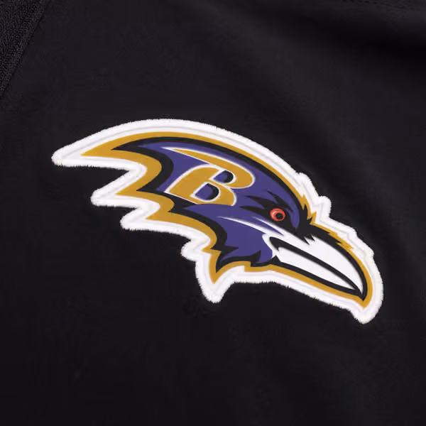 Baltimore Ravens Nike Sideline Half-Zip Anorak NFL Jacke Black view 5