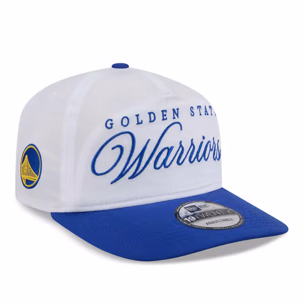Golden State Warriors 2025 NBA Draft 19Twenty Adjustable Cap OTC White product photo