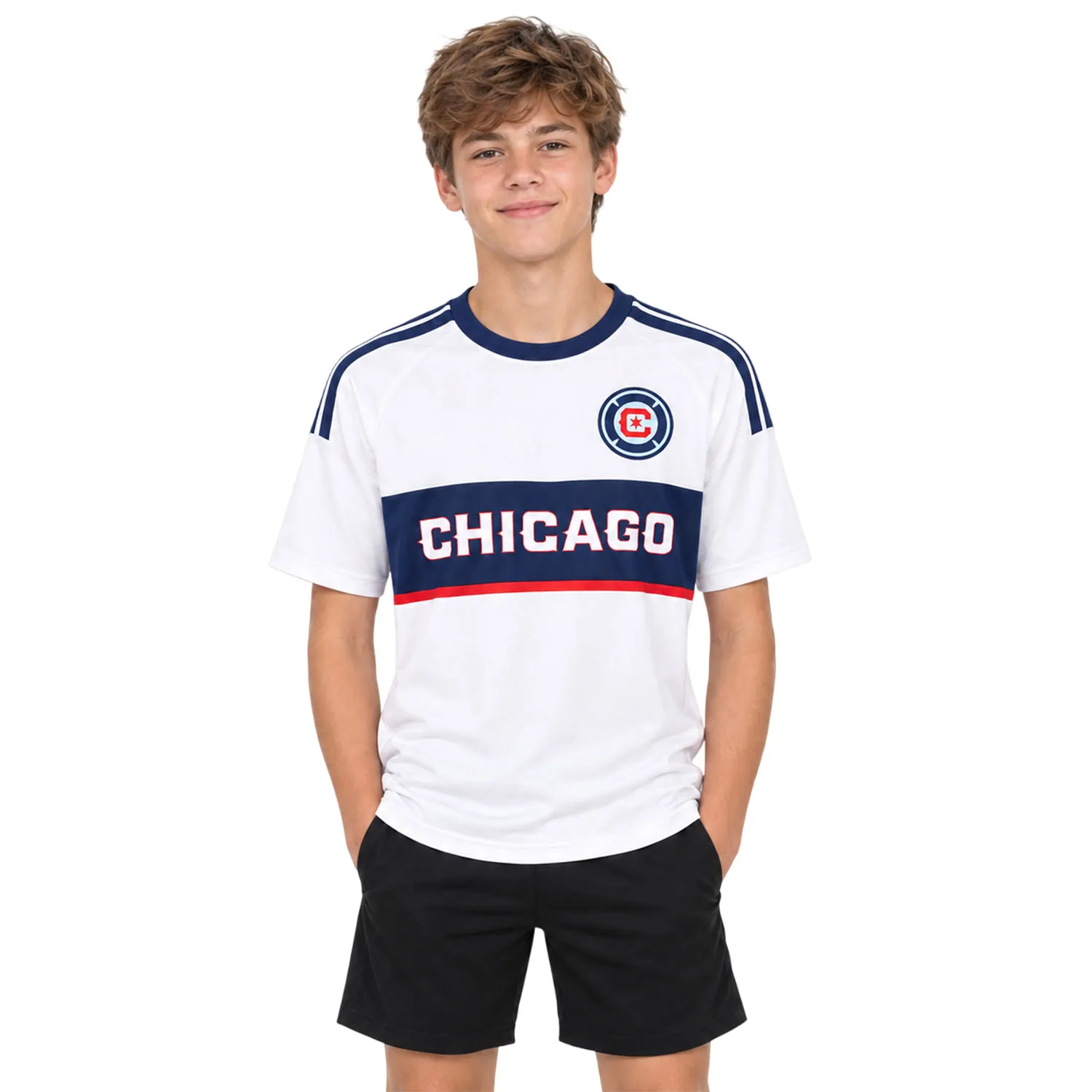 Youth Chicago Fire Custom Jersey Ultimate Soccer Fanwear