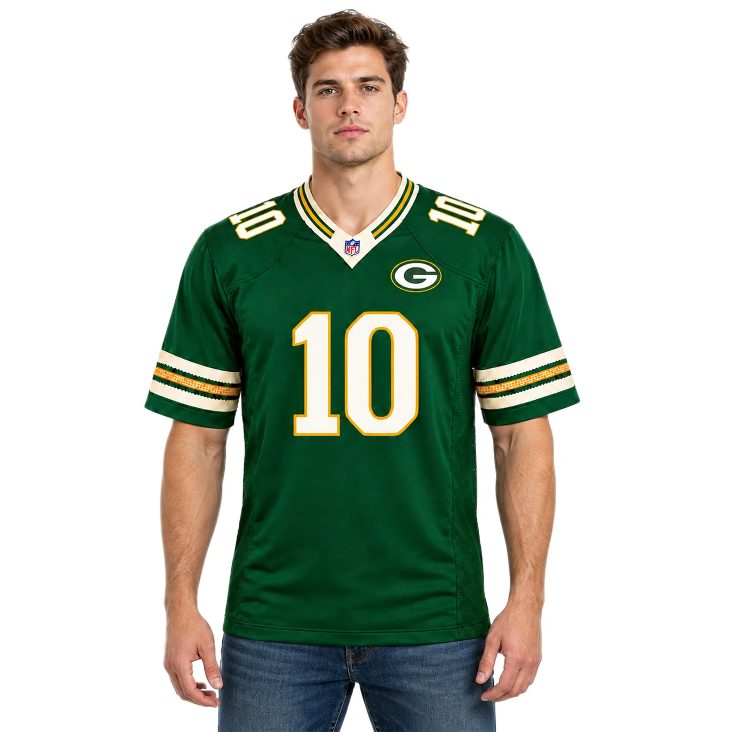Jordan Love Packers Football Jersey Bold Fan Style