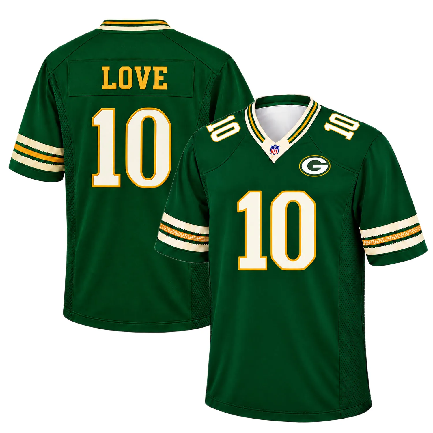 Jordan Love Packers Football Jersey Bold Fan Style