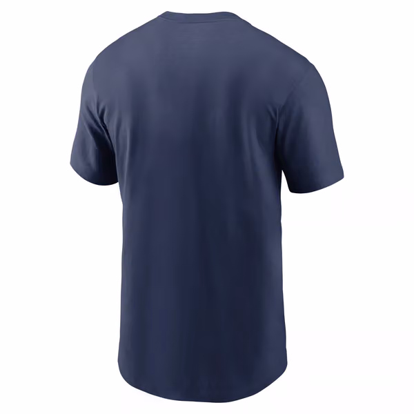 Cleveland Guardians Large Logo MLB T-Shirt Navy view 2