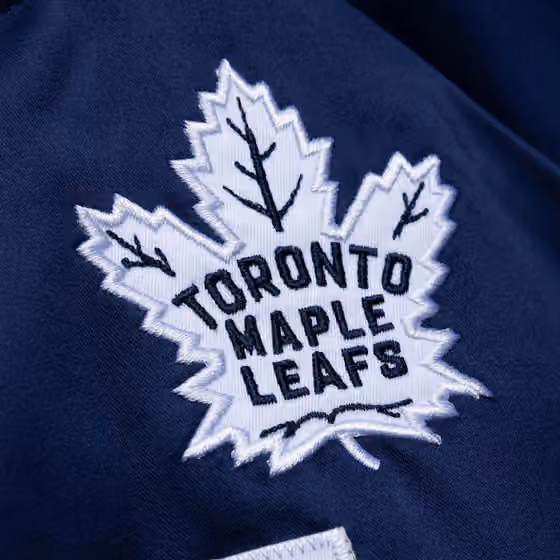 Toronto Maple Leafs Mitchell & Ness Lightweight Satin NHL Jacket view 3