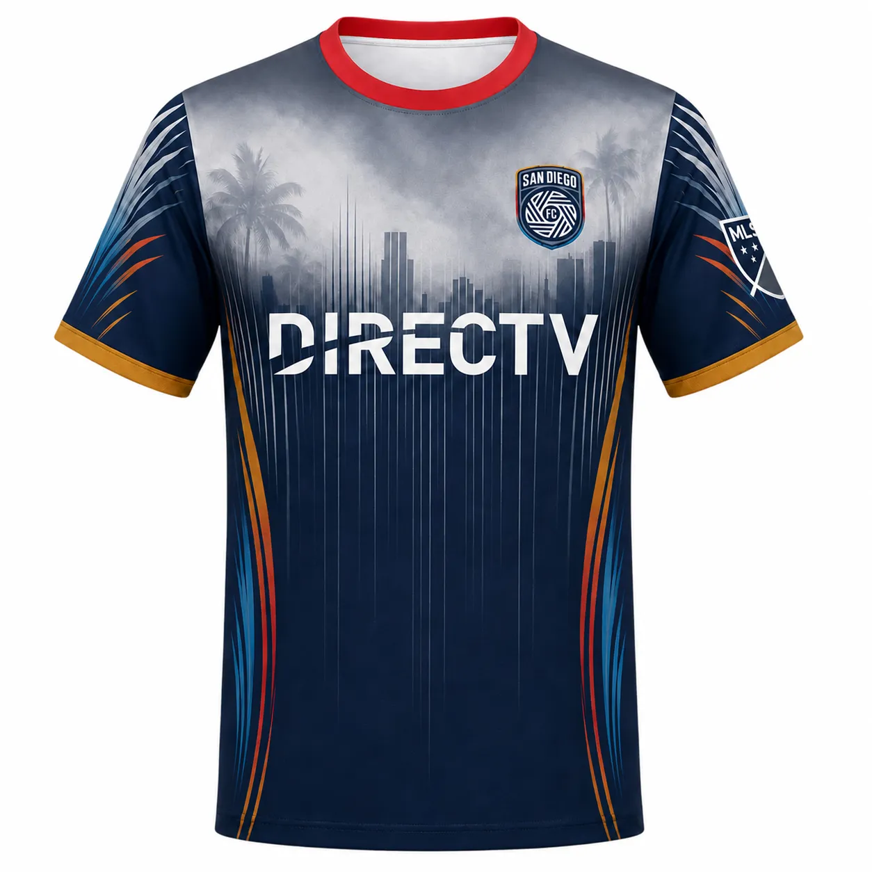 San Diego FC Custom Jersey – Stunning Navy Silver Kit