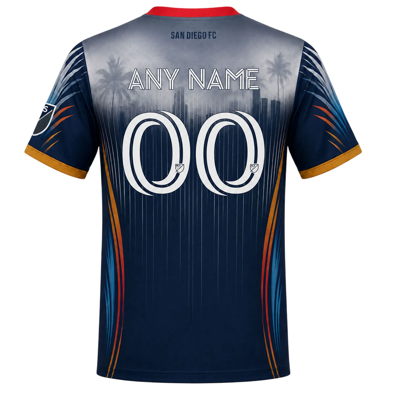 San Diego FC Custom Jersey – Stunning Navy Silver Kit