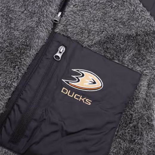 Anaheim Ducks G-III NHL Reversible Sherpa Winter Vest view 5