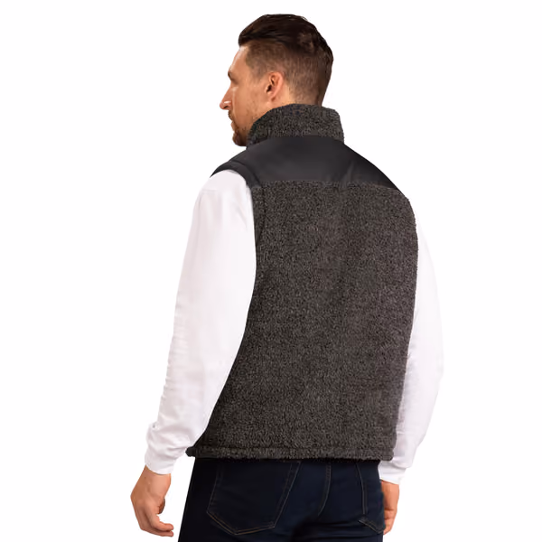 Anaheim Ducks G-III NHL Reversible Sherpa Winter Vest view 3