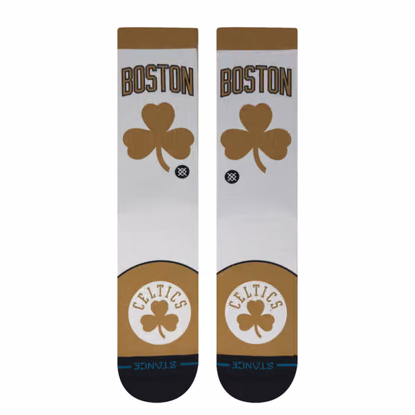 Boston Celtics 2025-26 NBA City Edition Crew Socks view 2