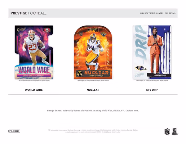 2024 Panini Prestige NFL Football Mega Box view 4