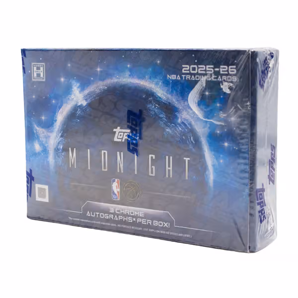 2025/26 Topps Midnight Basketball NBA Hobby Box view 1
