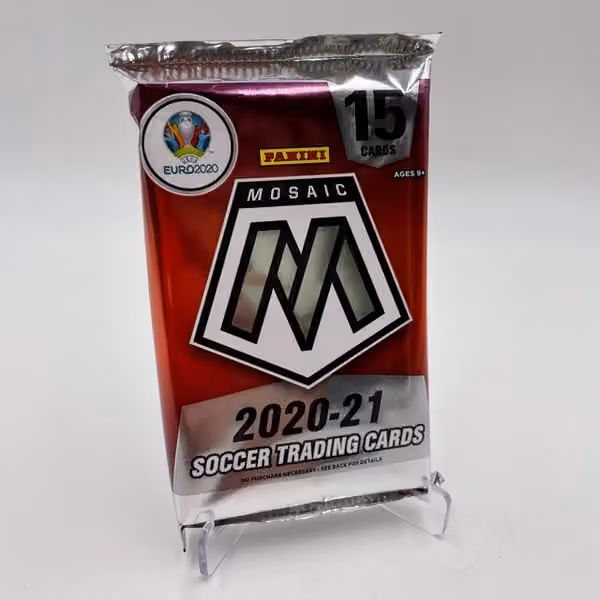 2020/21 Panini Mosaic UEFA Euro 2020 Soccer Hobby Pack view 1