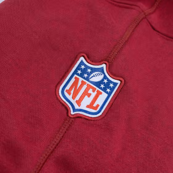 Tampa Bay Buccaneers 2023 NFL Sideline Nike Club Hoodie Red view 5