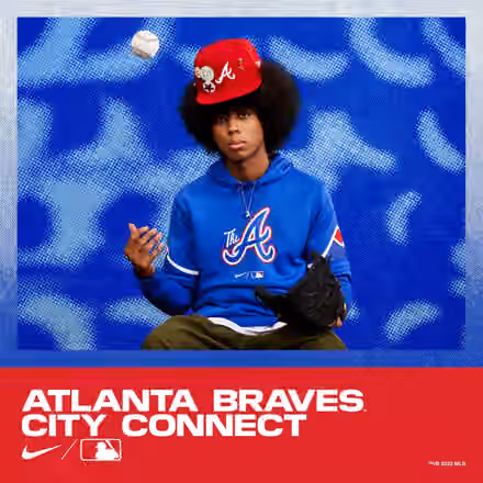 Atlanta Braves 2023 MLB Authentic City Connect Nike Therma-FIT Hoodie view 3