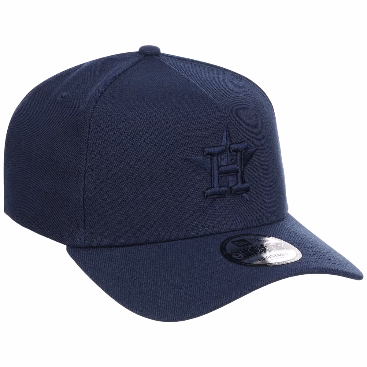 Houston Astros MLB Navy FASHION CORE New Era 9FORTY A-Frame front view