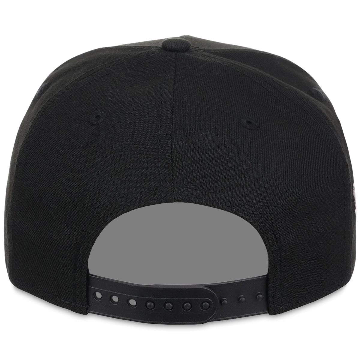 Toronto Blue Jays Toronto Crown the City - Black Pop Pink New Era 9FORTY (Black/Black) detail view