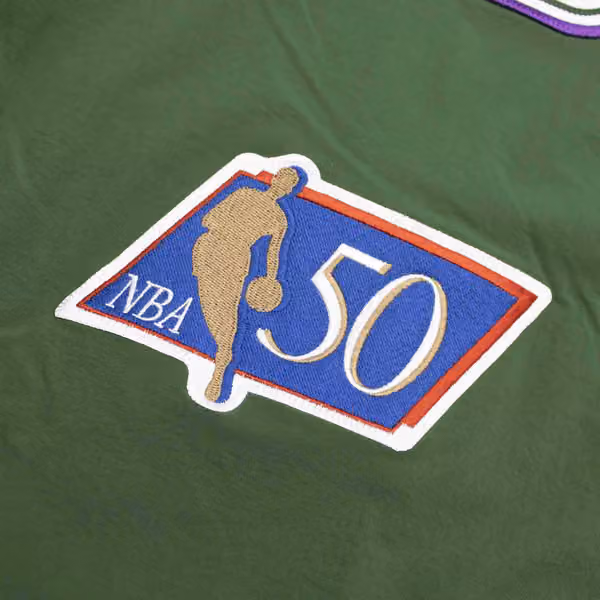Milwaukee Bucks 1996-97 Authentic Warm Up Mitchell & Ness NBA Jacket view 4