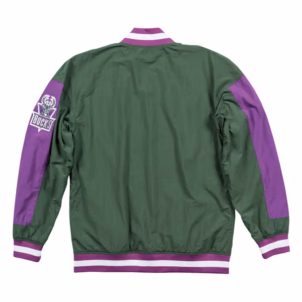 Milwaukee Bucks 1996-97 Authentic Warm Up Mitchell & Ness NBA Jacket view 2