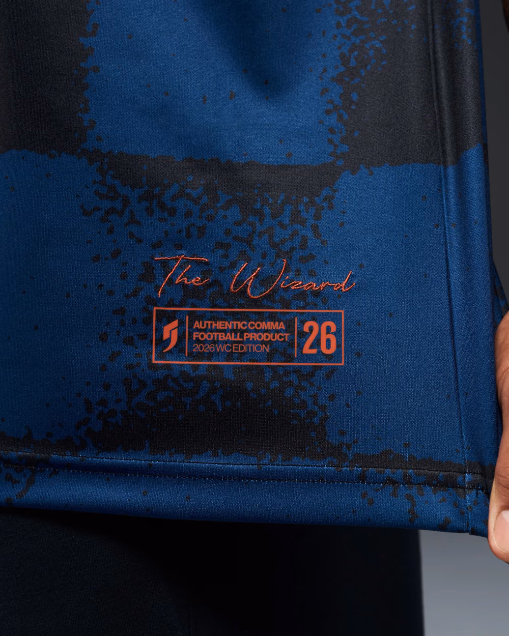 Jersevo Custom Personalized The Wizard Heritage Jersey (2026WC Edition) detail view 6