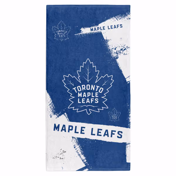 Toronto Maple Leafs Spray NHL Beach Towel view 1