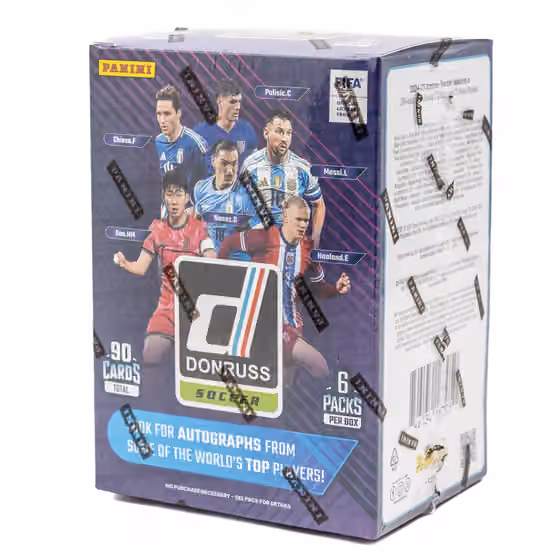 2024/25 Panini Donruss Football Blaster Box view 1