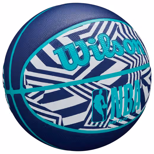 Wilson NBA DRV Plus Dazzle Camo Outdoor Basketball Blau (Size 7) view 3