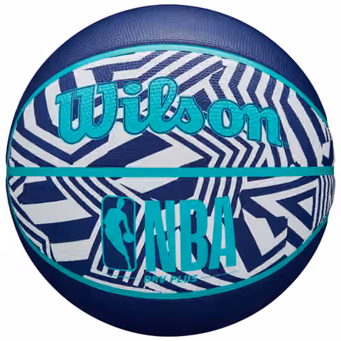 Wilson NBA DRV Plus Dazzle Camo Outdoor Basketball Blau (Size 7) view 1