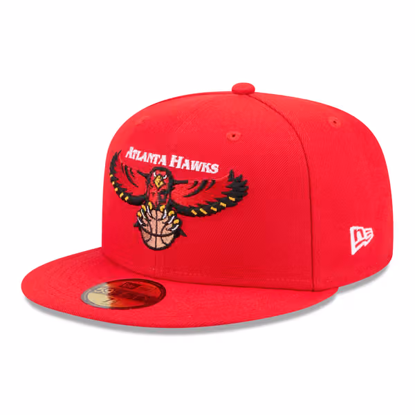 Atlanta Hawks 1972-2007 Hardwood Classics 59FIFTY Fitted Cap Red product photo