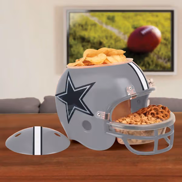 Dallas Cowboys Football NFL Snack Helmet view 2