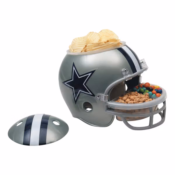 Dallas Cowboys Football NFL Snack Helmet view 1