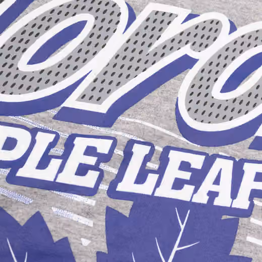 Toronto Maple Leafs Sport Classics Oversized NHL T-Shirt Gray view 6