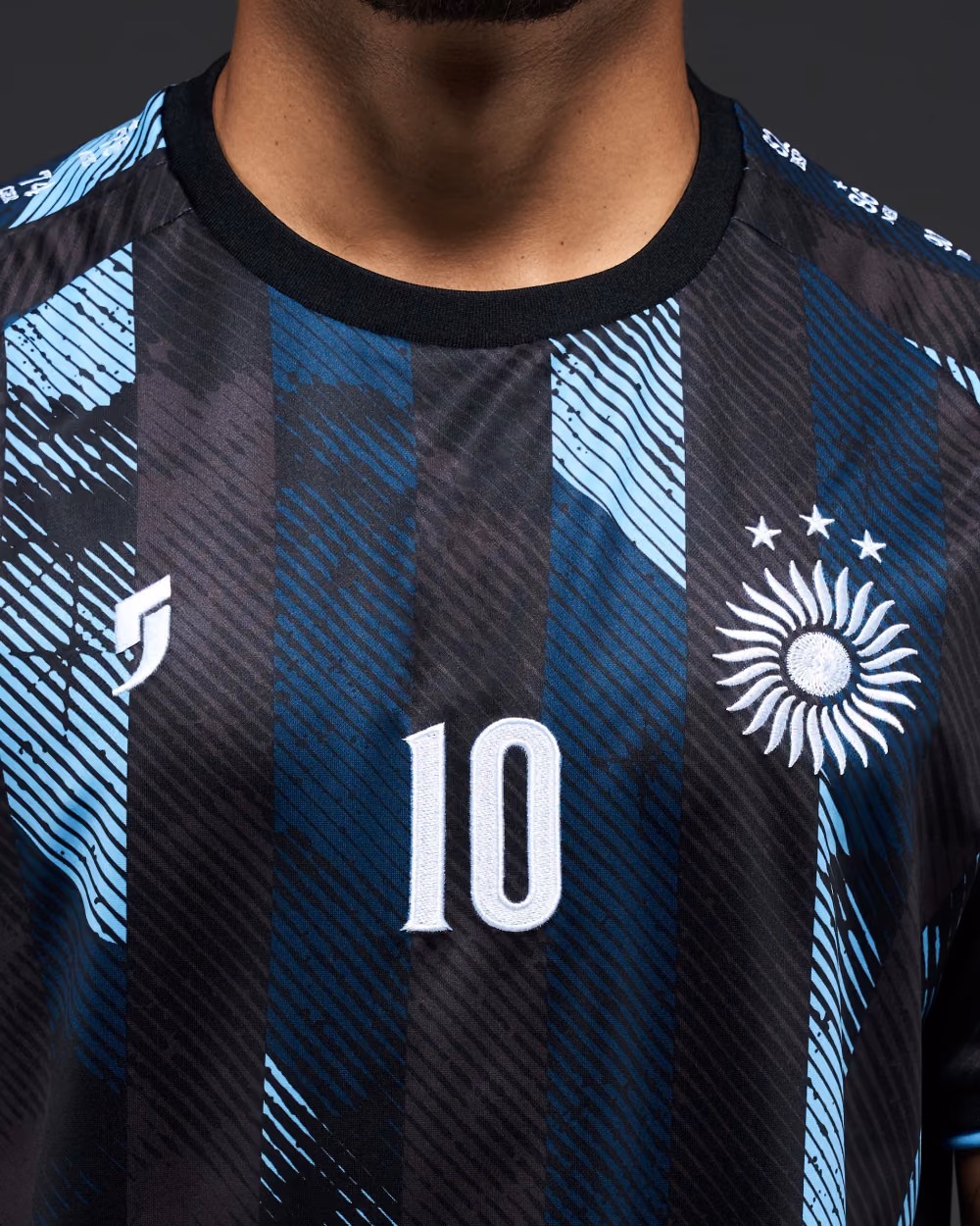 Jersevo Custom Personalized La Pulga Heritage Jersey (2026WC Edition) crest detail
