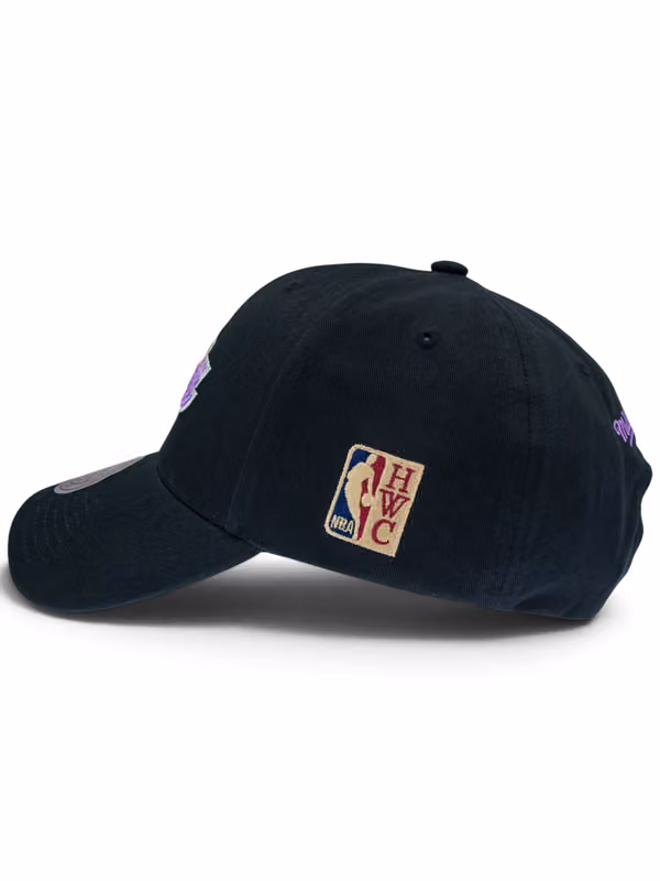 Los Angeles Lakers HWC Low Pro Snapback NBA Cap Black view 3