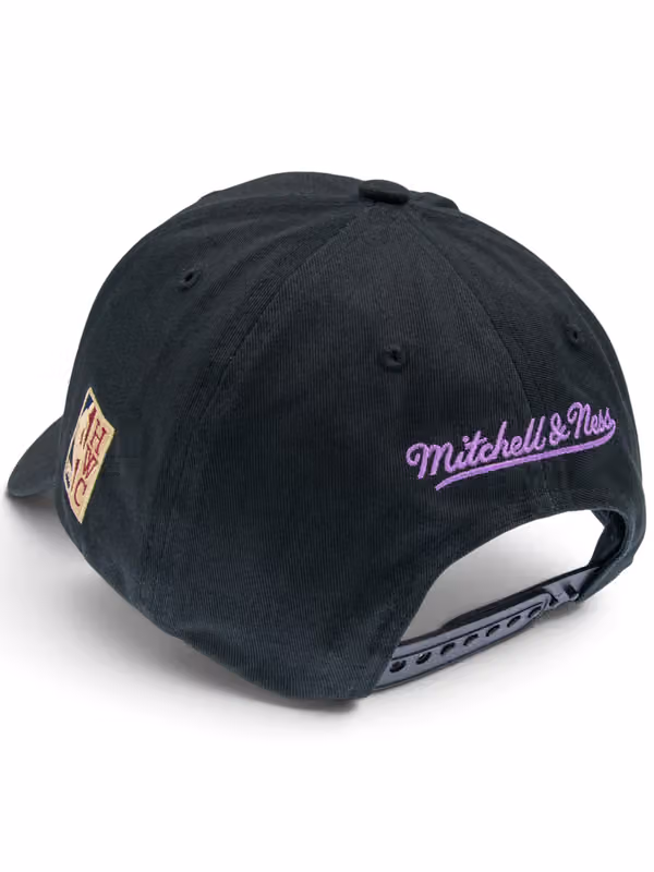 Los Angeles Lakers HWC Low Pro Snapback NBA Cap Black view 2