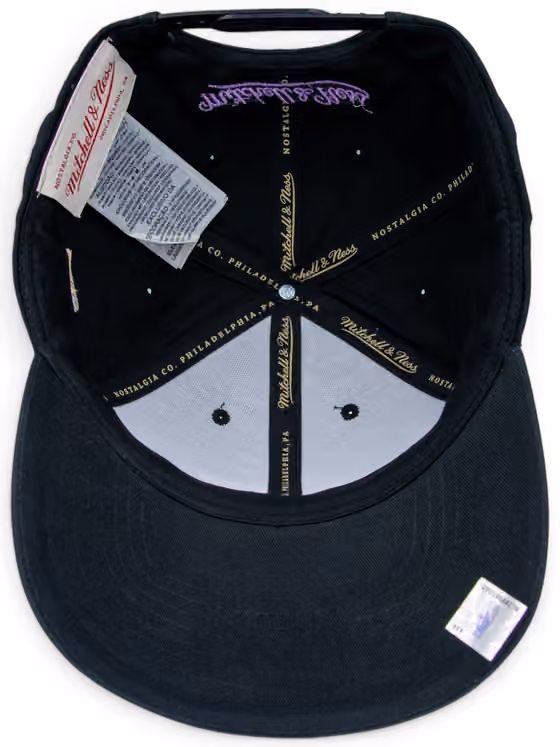 Los Angeles Lakers HWC Low Pro Snapback NBA Cap Black view 4