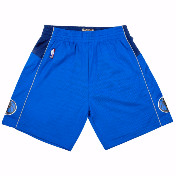 Dallas Mavericks 2010-11 Mitchell & Ness Swingman NBA Shorts Blue view 1
