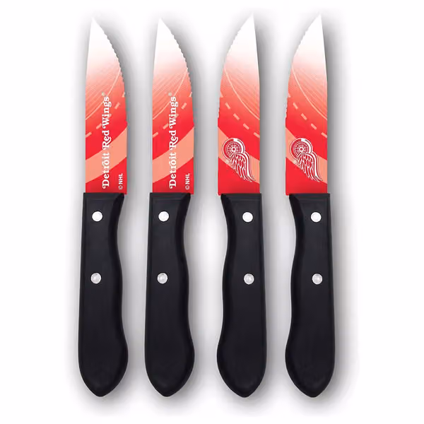 Detroit Red Wings NHL Steak Knife Set (4-Piece) view 1