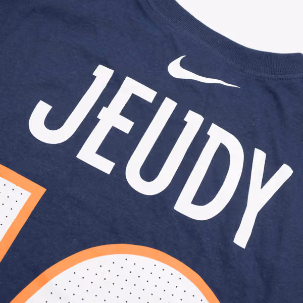 Jerry Jeudy #10 Denver Broncos Nike Player NFL T-Shirt Navy view 4