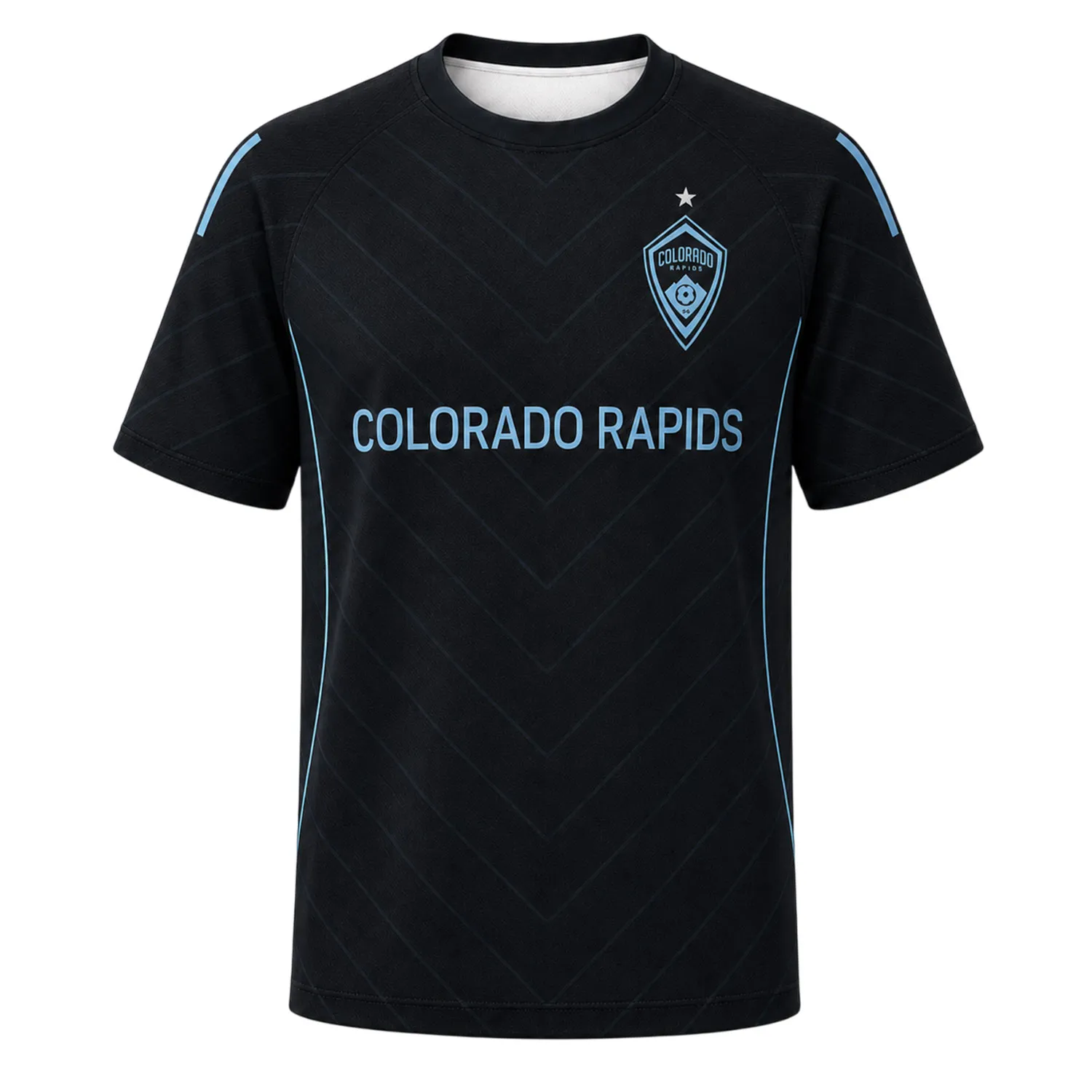 Rapids Soccer Jersey Custom – Dynamic Black & Blue