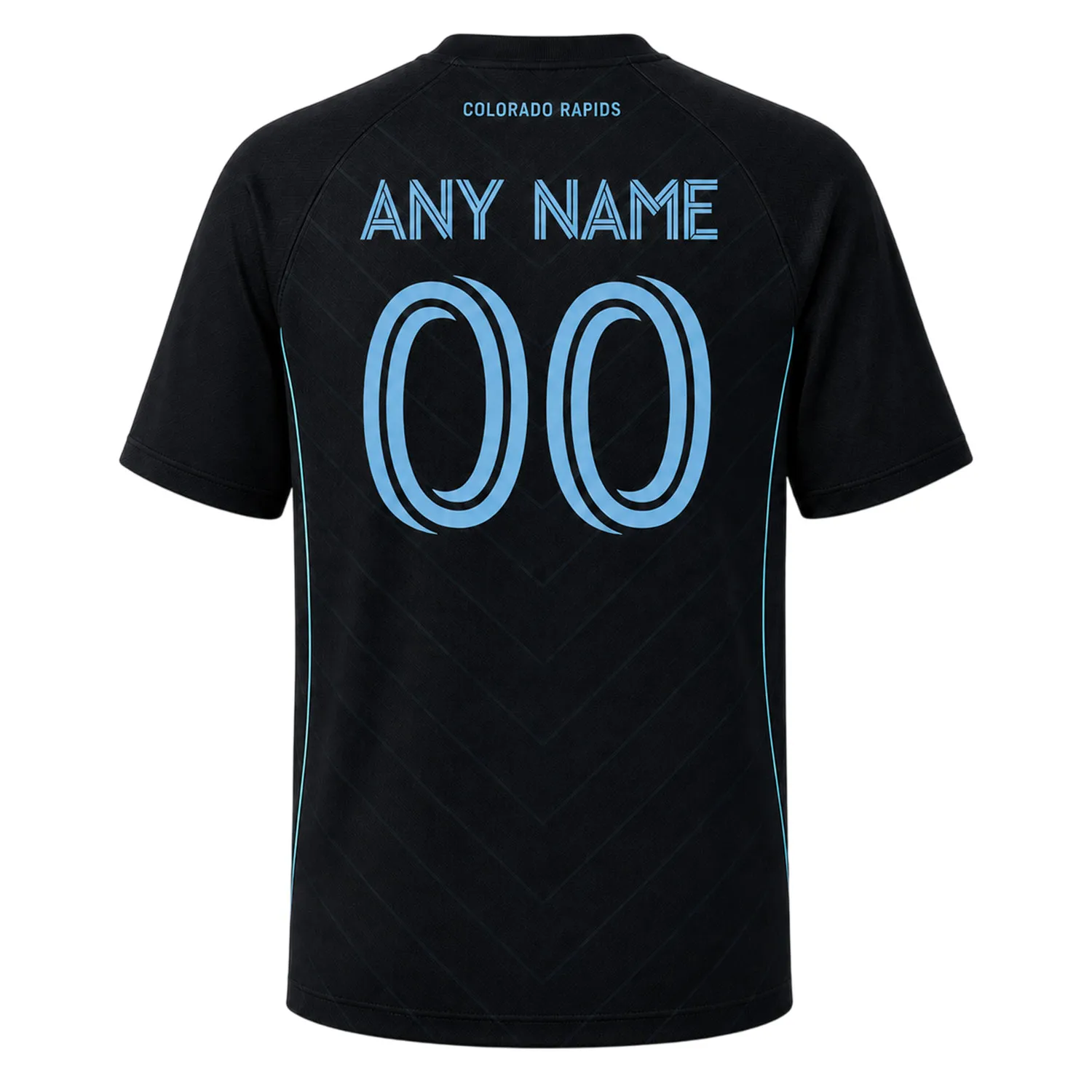 Rapids Soccer Jersey Custom – Dynamic Black & Blue